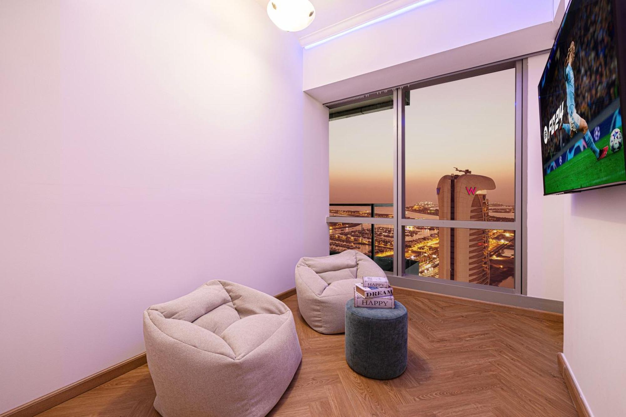Capsule Experience Duplex - Panoramic Sea View - Nowmade La Marina Albergue Dubái Exterior foto
